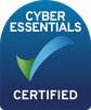 Cyber Essentials certified: view our certificate